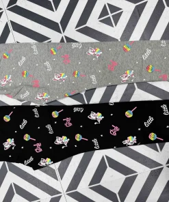 Legginsy DZIECIĘCA,Size 116-146,paczka 12szt, mix kolor