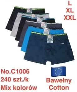 Bokserki MĘSKA,Size m-2xl,paczka 24szt, mix kolor