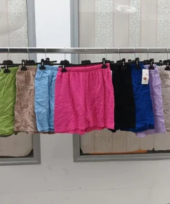 Spodenki damskie WŁOSKA,Size uni ,paczka 6 szt mix kolor