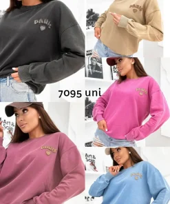 Bluzy Damskie,Size uni,paczka 10szt, mix kolor
