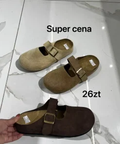 Buty Klapki DAMSKIE (36-41, 12par) 1 kolor
