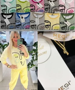 Bluzki damskieTURECKA ,Size uni ,paczka 6 szt mix kolor