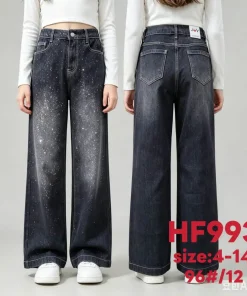 Spodnie JEANSY DZIECIĘCA,Size 4-14lat,paczka 12szt, 1 kolor