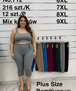 Legginsy Damskie,Size 6xl-9xl,paczka 12szt, mix kolor