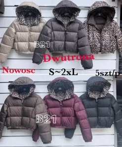 Kurtki damskie,size s-2xl,Paczka 5szt,1kolor