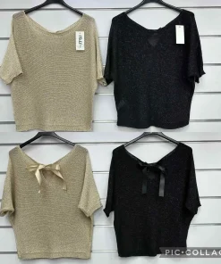 Bluzki damskie,size uni,paczka 6szt,mix kolor