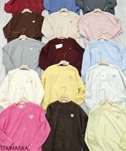Bluzy Damskie,Size uni,paczka 12szt, mix kolor