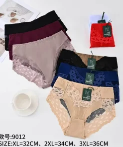 Majtki Damskie,Size xl-3xl,paczka 24szt, mix kolor