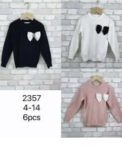 Bluzy DZIECIĘCA,Size 4-14lat,paczka 6szt, 1 kolor