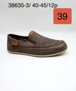Buty Półbuty MĘSKIE (40-45, 12par) 1 kolor
