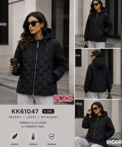 Kurtki damskie,size s-2xl,Paczka 5szt,1kolor