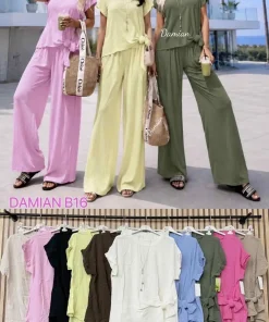 Komplety damskie WŁOSKA ,Size uni ,paczka 6 szt mix kolor