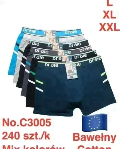 Bokserki MĘSKA,Size m-2xl,paczka 24szt, mix kolor