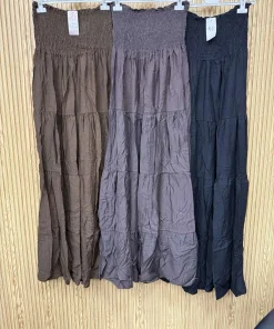 Sukienki damskie WŁOSKA ,Size uni ,paczka 6 szt mix kolor