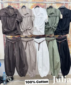 Komplety damskie WŁOSKA ,Size uni ,paczka 6 szt mix kolor