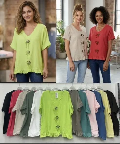 Bluzki damskie,size unui,Paczka 6szt,mix kolor