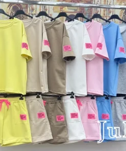 Komplety damskie WŁOSKA ,Size uni ,paczka 6 szt mix kolor