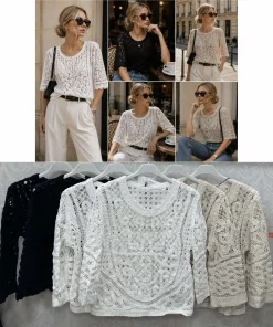 Bluzki Damskie,Size uni,paczka 6szt, mix kolor