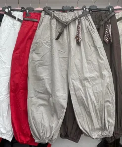 Spodnie damskie WŁOSKA,Size uni ,paczka 6 szt mix kolor
