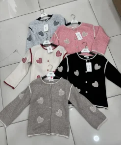 Swetry DZIECIĘCA,Size 4-14lat,paczka 6szt, 1 kolor