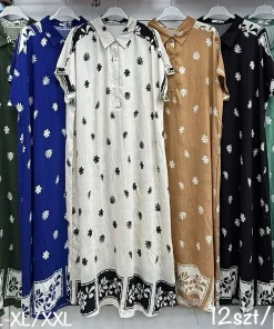 Sukienki damskie,size m/l-xl/2xl,Paczka 12szt,mix kolor
