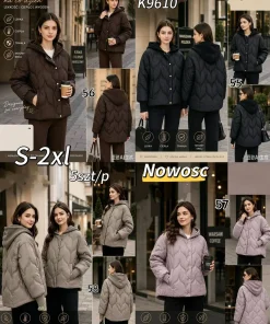 Kurtki damskie,size s-2xl,Paczka 5szt,1kolor