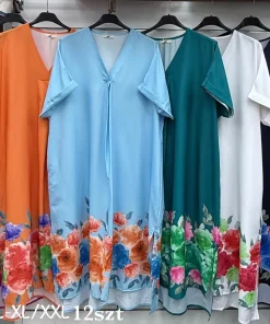 Sukienki damskie,size m/l-xl/2xl,Paczka 12szt,mix kolor