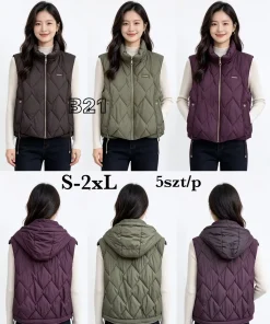 Kamizelki damskie,size s-2xl,paczka 5szt,1kolor