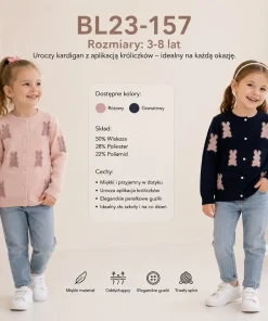 Swetry DZIECIĘCA,Size 3-8lat,paczka 10szt, mix kolor