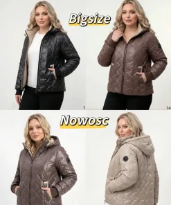 Kurtki damskie,size 3-7xl,Paczka 5szt,1kolor