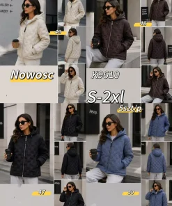 Kurtki damskie,size s-2xl,Paczka 5szt,1kolor