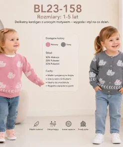 Swetry DZIECIĘCA,Size 1-5lat,paczka 10szt, mix kolor