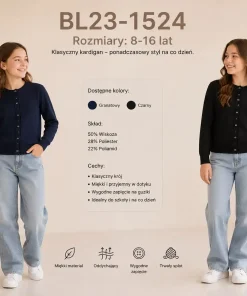 Swetry DZIECIĘCA,Size 8-16lat,paczka 10szt, mix kolor