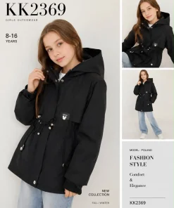 Kurtki DZIECIĘCA,Size 8-16lat,paczka 5szt, 1 kolor