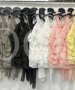Bluzki damskie WŁOSKA ,Size uni ,paczka 6 szt mix kolor