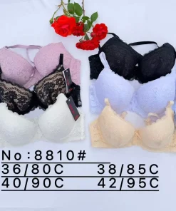 Biustonosz C Damskie,Size 36/80-42/95,paczka 6szt, 1 kolor