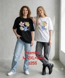 Bluzki damskie,size m-2xl,Paczka 8szt,mix kolor