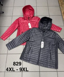 Kurtki damskie,size 4xl-9xl,Paczka 6szt,1kolor