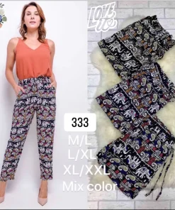 Spodnie Damskie,Size m/l-xl/2xl,paczka 12szt, mix kolor