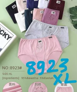 Majtki Damskie,Size xl,paczka 24szt, mix kolor