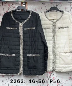 Kurtki damskie,size 46-56,Paczka 6szt,1kolor