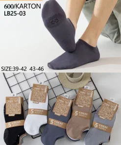 Stopki MĘSKIE,Size 39-46,paczka 40szt, mix kolor