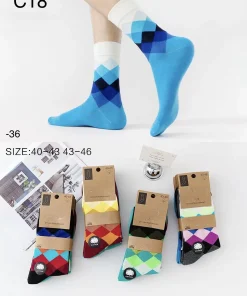 Skarpety MĘSKIE,Size 40-46,paczka 24szt, mix kolor