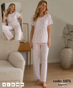 Piżamy Damskie,Size m-3xl,paczka 10szt, mix kolor
