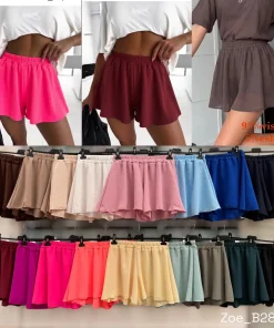 Spodenki damskie WŁOSKA ,Size uni ,paczka 6 szt mix kolor
