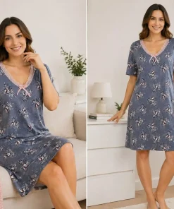 Koszule nocne Damskie,Size m-xl,paczka 6szt, 1 kolor