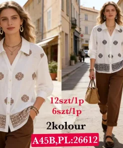 Koszule Damskie,Size s/m-l/xl,paczka 12szt, mix kolor