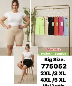 Legginsy Damskie,Size 2xl/3xl-4xl/5xl,paczka 12szt, mix kolor