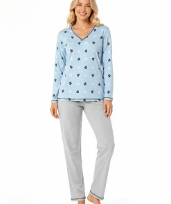 Piżamy Damskie,Size m-4xl,paczka 12szt, mix kolor
