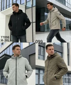Kurtki MĘSKA ,size m-3xl,Paczka 5szt,1kolor